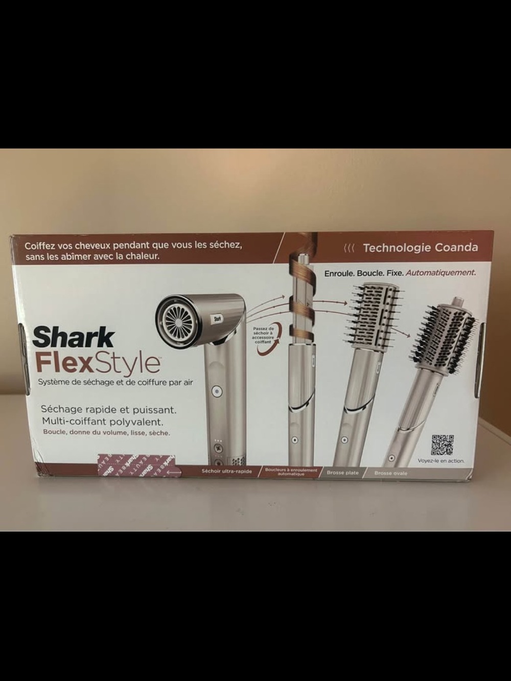 Shark FlexStyle Rose Gold Air Styling Set - Multi-Tool Hair Dryer